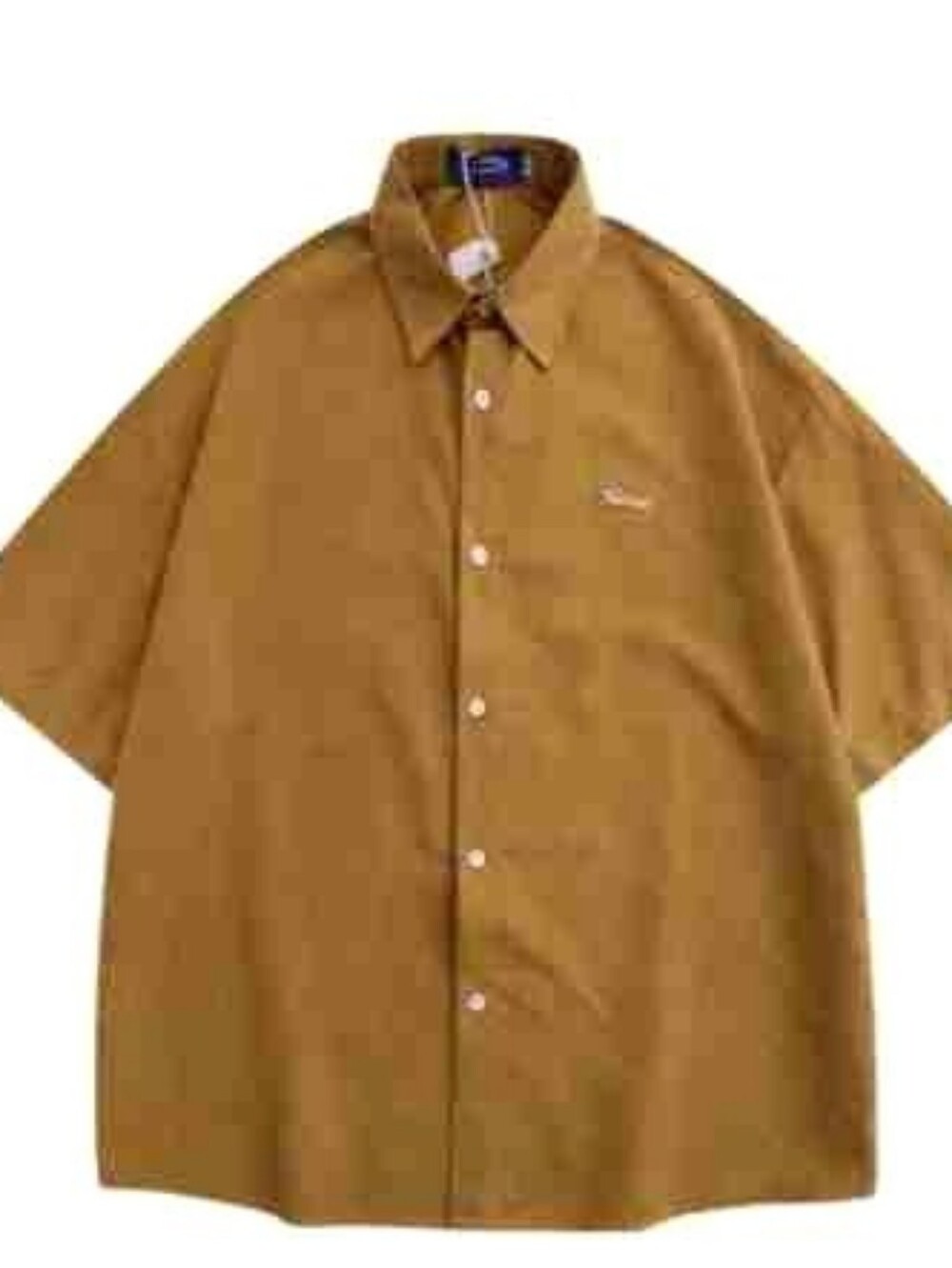 Mustard Yellow Oversized Shirt